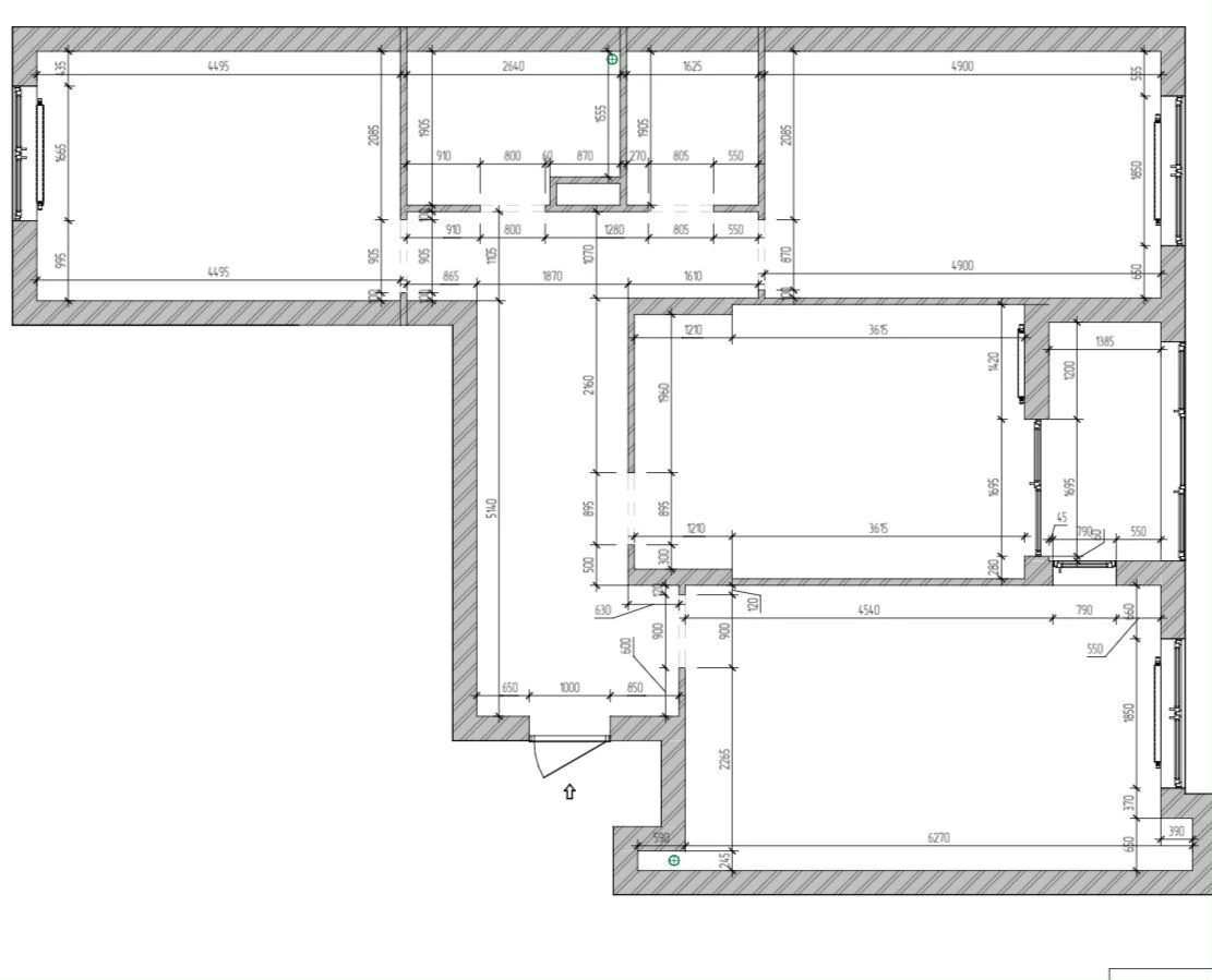 Трехкомнатная квартира в ЖК «Альпы» 92,5 м