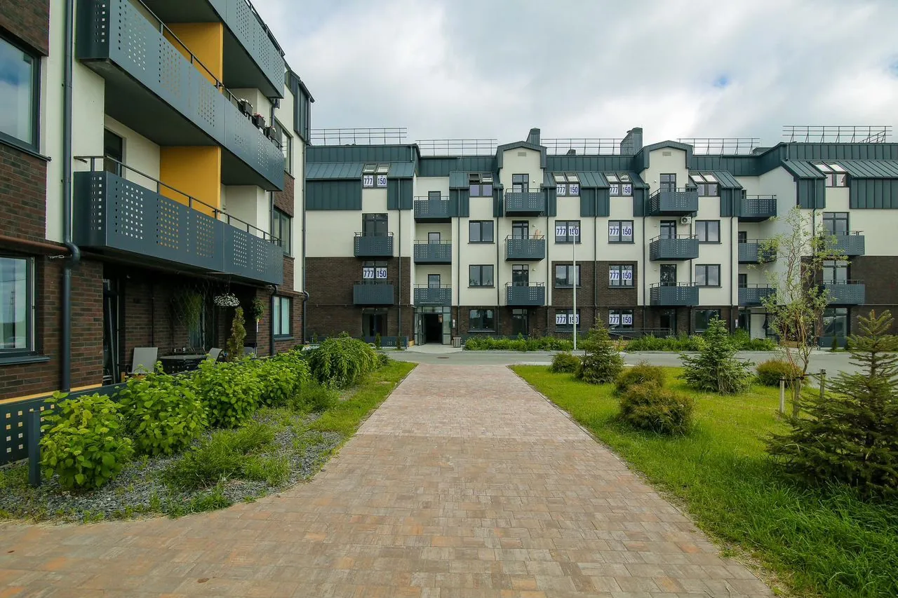 Двухкомнатная квартира в ЖК «Пальмбург», 57 м