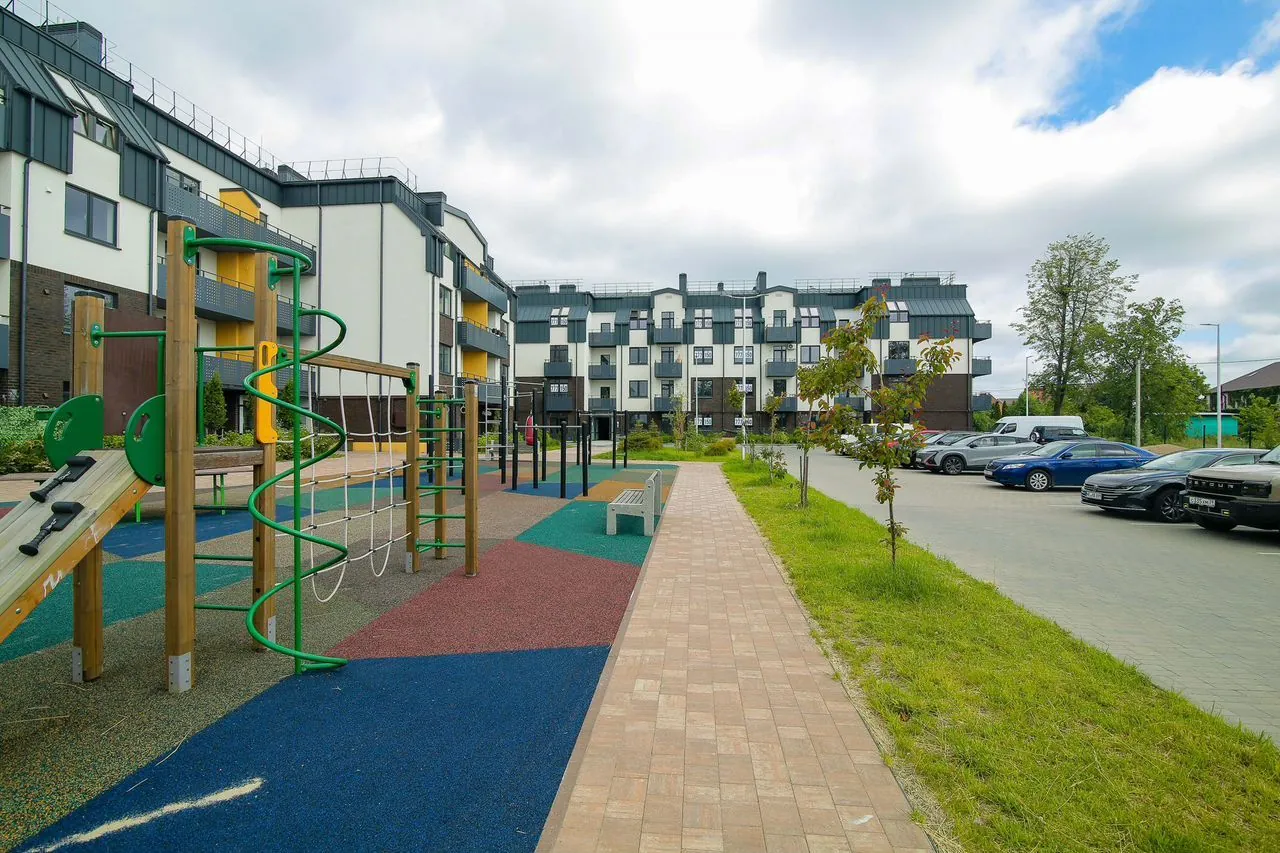 Двухкомнатная квартира в ЖК «Пальмбург», 57 м