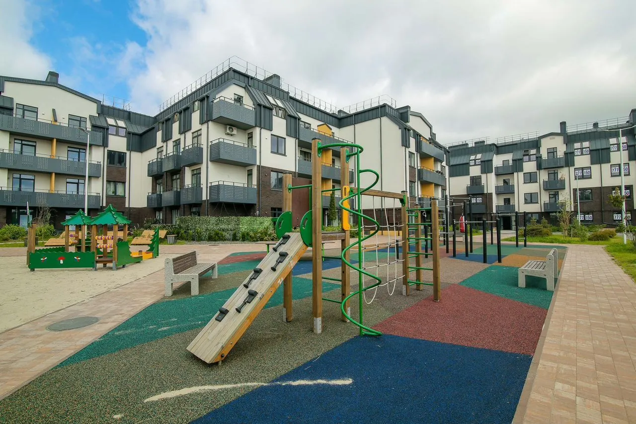 Двухкомнатная квартира в ЖК «Пальмбург», 57 м