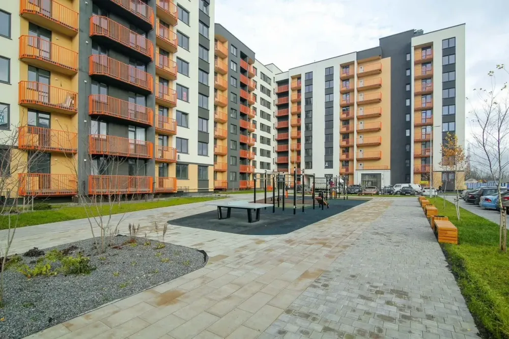 Однокомнатная квартира в ЖК «Левада», 43,5 м